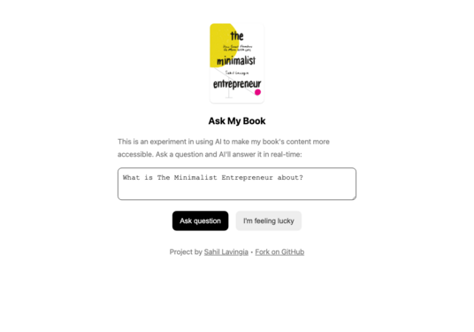 Ask My Book