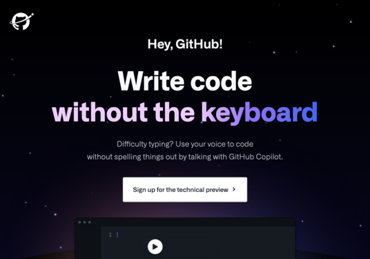 Hey, GitHub!