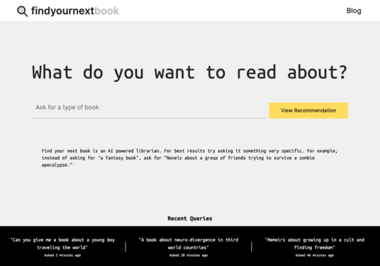 Find Your Next Book