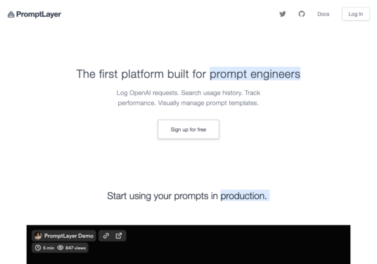 PromptLayer