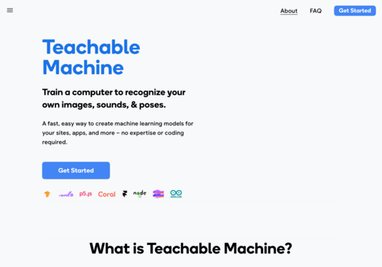 Teachable Machine