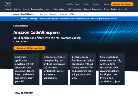 Amazon CodeWhisperer