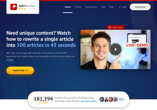 Spinrewriter