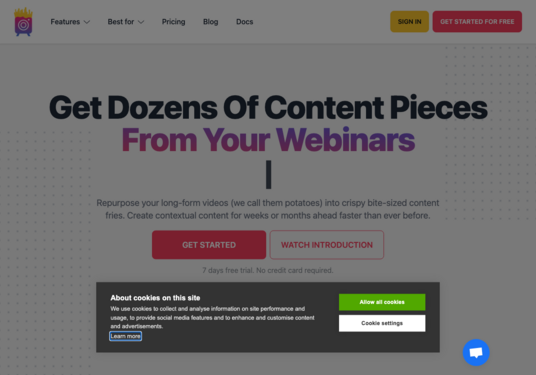 Contentfries
